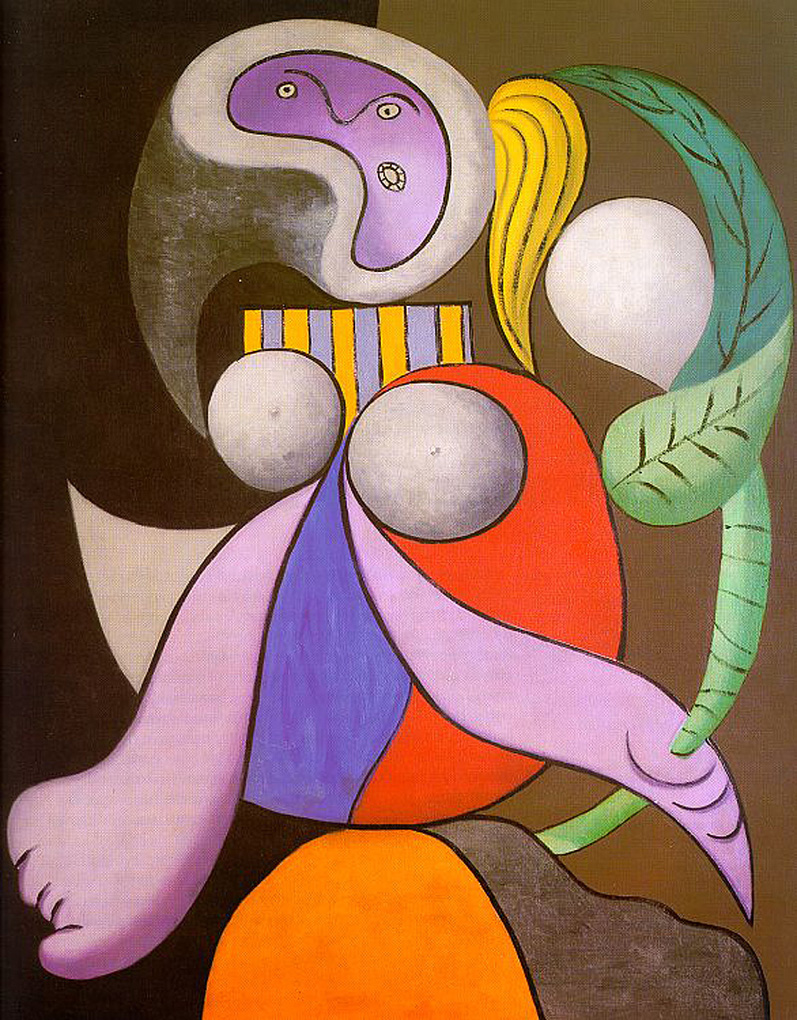 Picasso Woman with flower 1932
